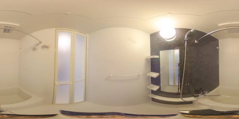 パノラマ画像バスルーム