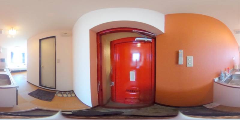 パノラマ画像玄関