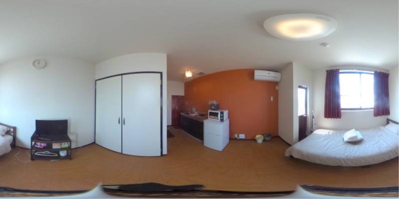 パノラマ画像洋室