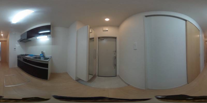 パノラマ画像玄関