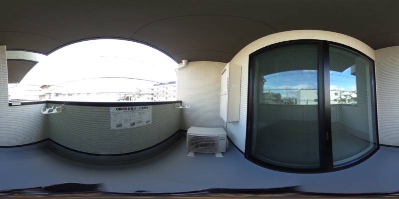 パノラマ画像洋室