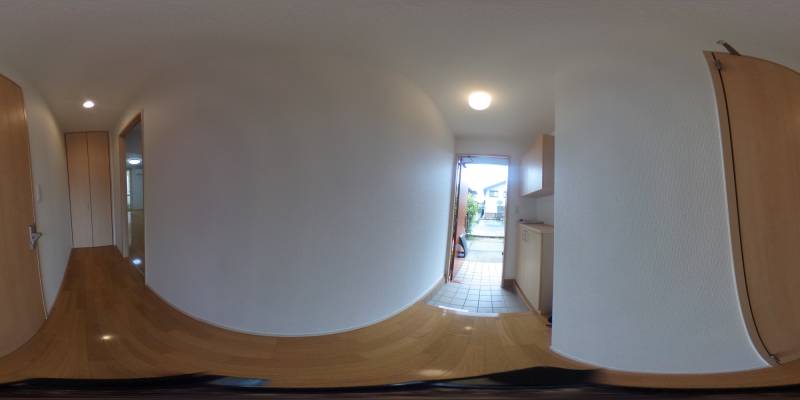 パノラマ画像玄関