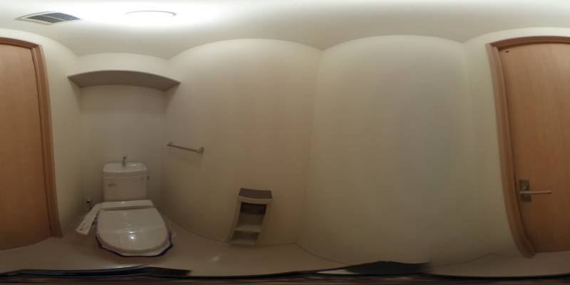 パノラマ画像トイレ