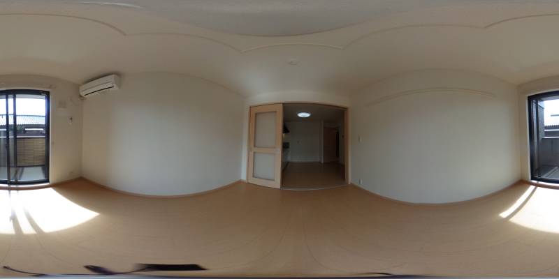 パノラマ画像洋室