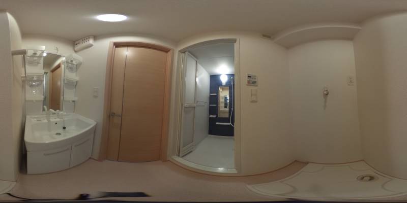 パノラマ画像洗面所