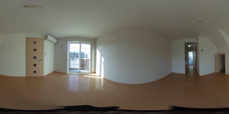 パノラマ画像リビング