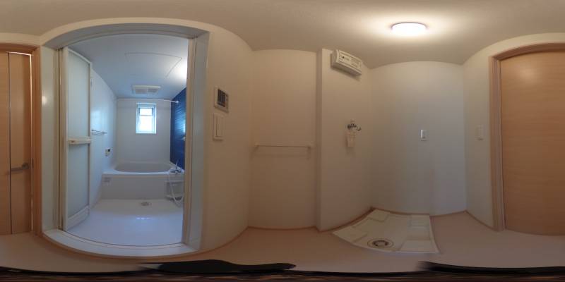 パノラマ画像洗面所