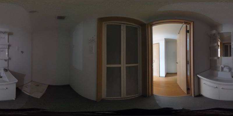 パノラマ画像洗面所