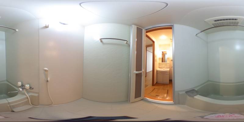 パノラマ画像バスルーム