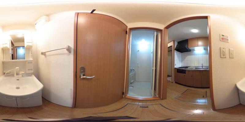 パノラマ画像洗面所