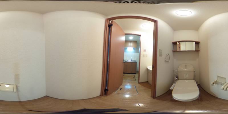 パノラマ画像トイレ