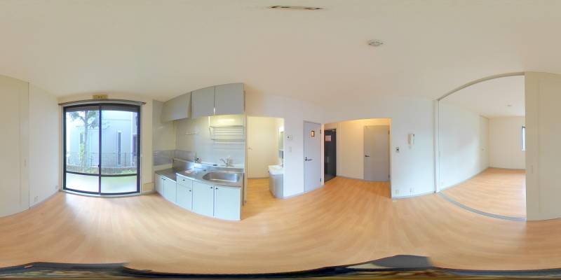 パノラマ画像リビング