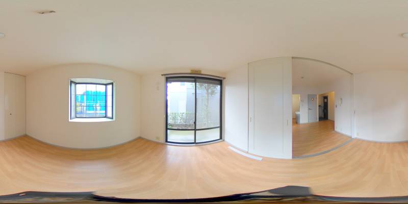 パノラマ画像洋室