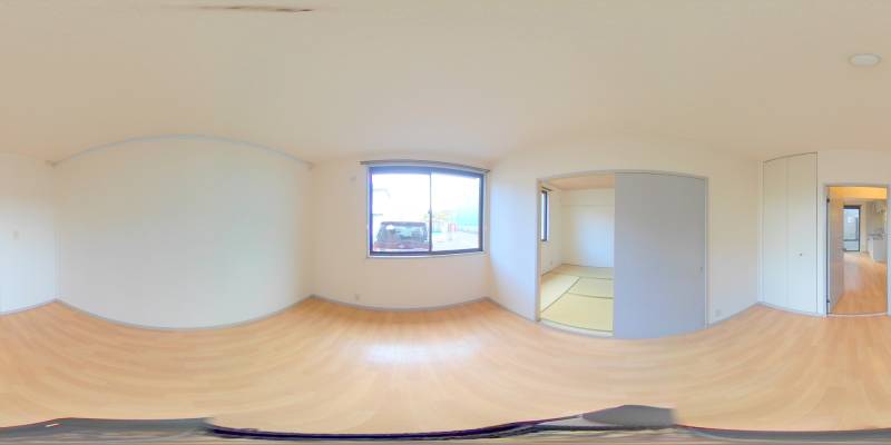 パノラマ画像洋室