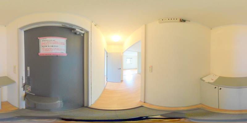 パノラマ画像玄関