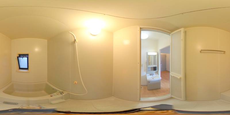 パノラマ画像バスルーム