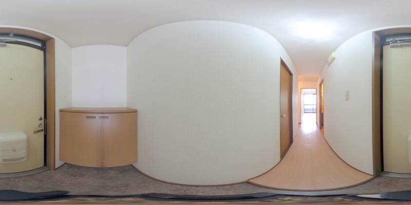 パノラマ画像玄関