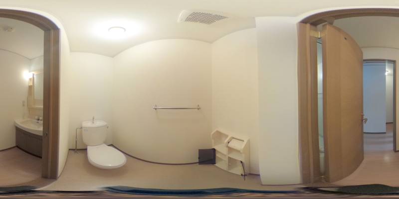 パノラマ画像トイレ