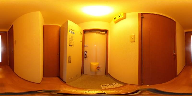 パノラマ画像玄関