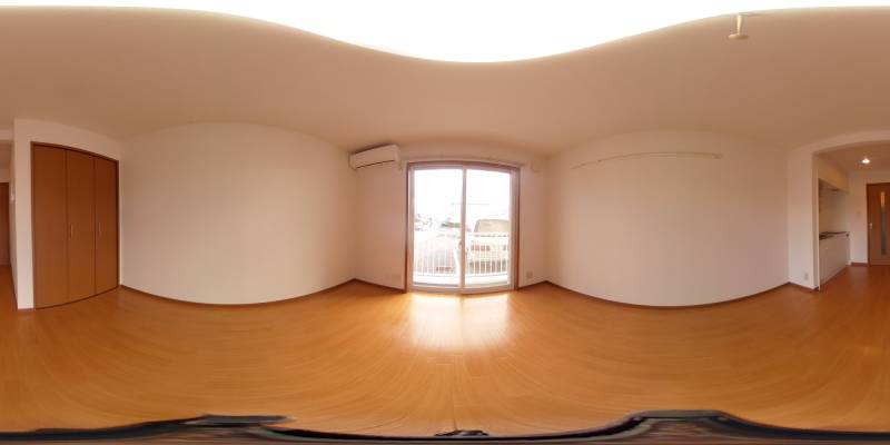 パノラマ画像洋室