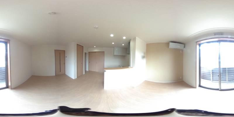 パノラマ画像リビング