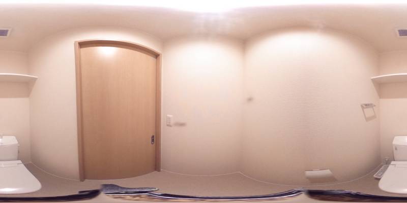 パノラマ画像トイレ