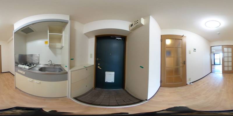 パノラマ画像玄関