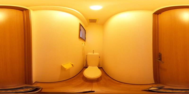 パノラマ画像トイレ