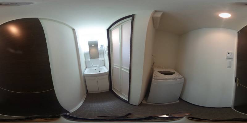 パノラマ画像洗面所