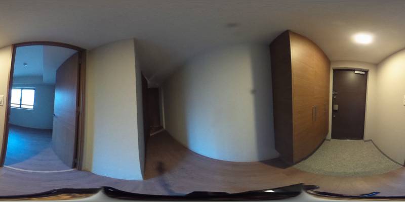 パノラマ画像玄関