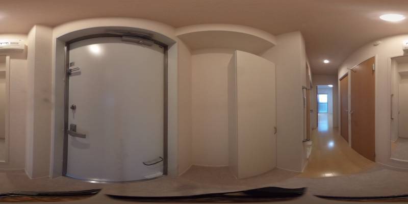 パノラマ画像玄関