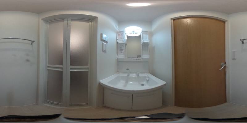 パノラマ画像洗面所