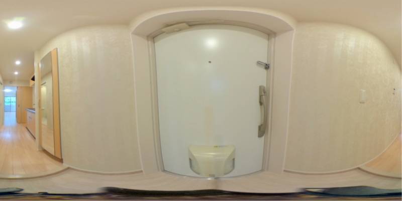パノラマ画像玄関