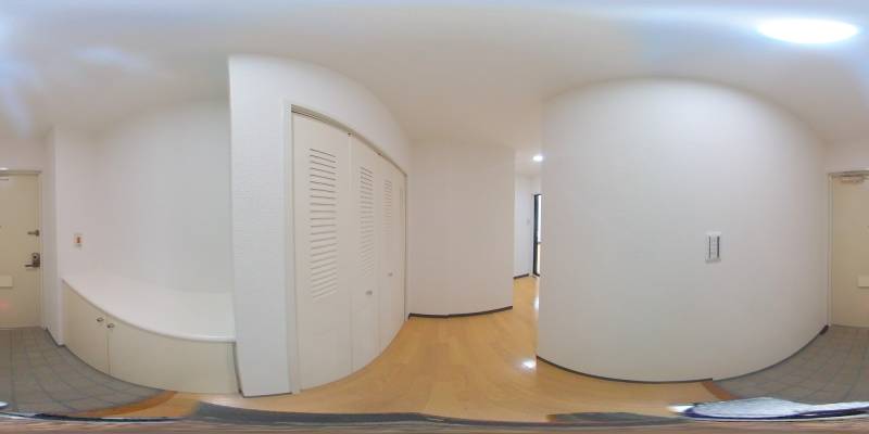 パノラマ画像玄関