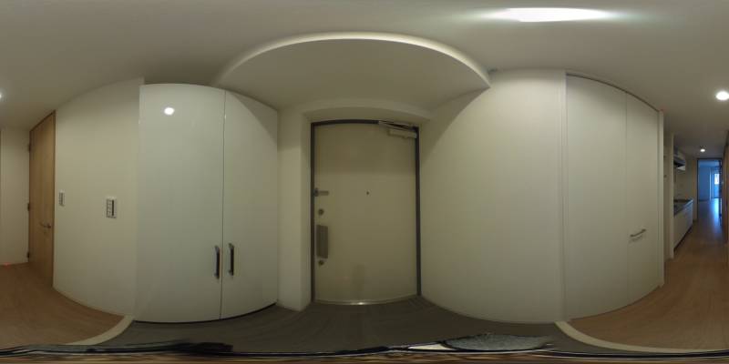 パノラマ画像玄関