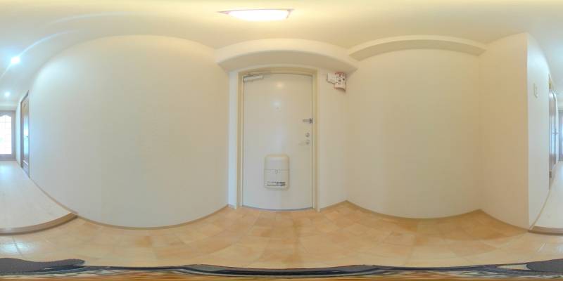 パノラマ画像玄関