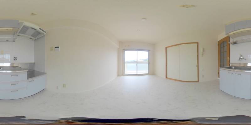 パノラマ画像キッチン