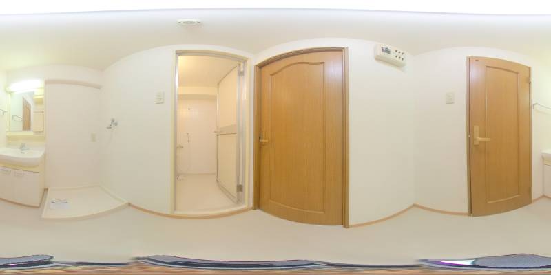 パノラマ画像洗面所