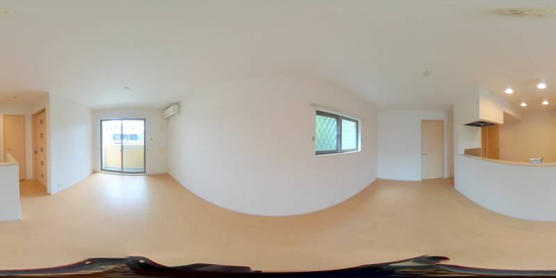 パノラマ画像リビング