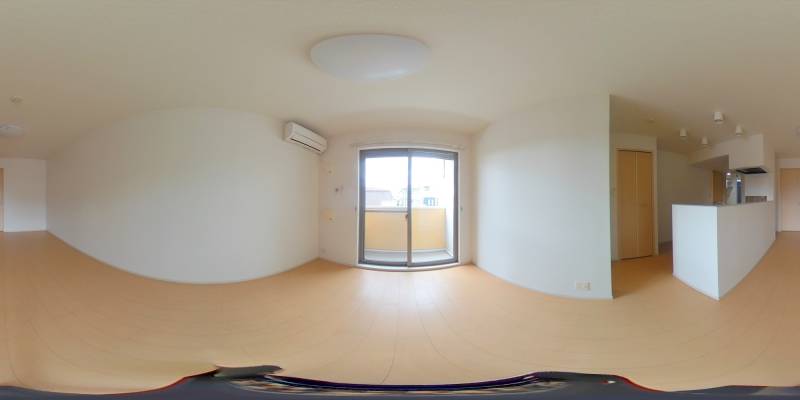 パノラマ画像リビング