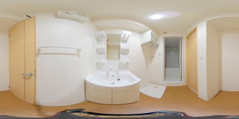 パノラマ画像洗面所