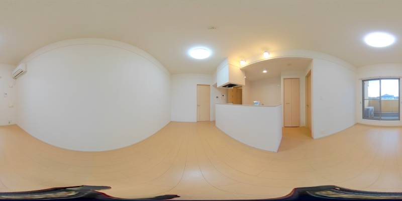 パノラマ画像リビング