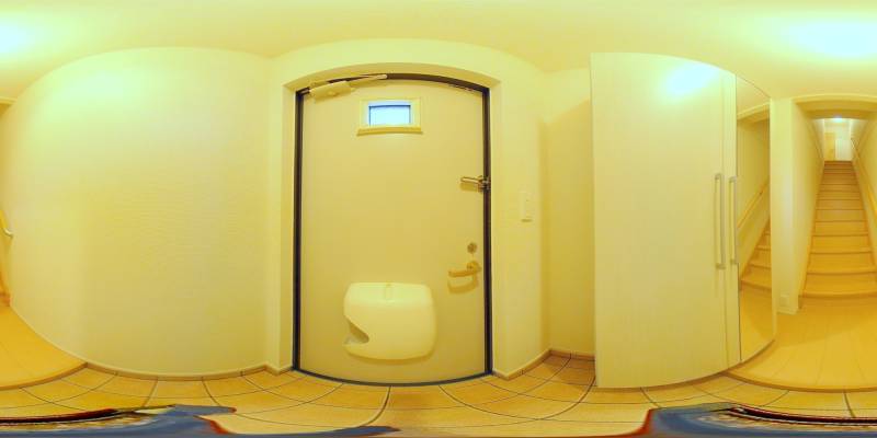 パノラマ画像玄関