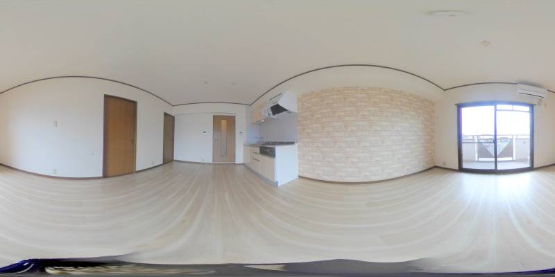 パノラマ画像リビング