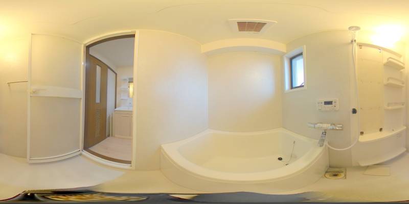 パノラマ画像バスルーム