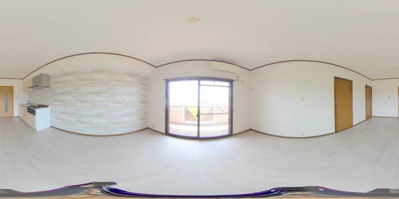 パノラマ画像リビング