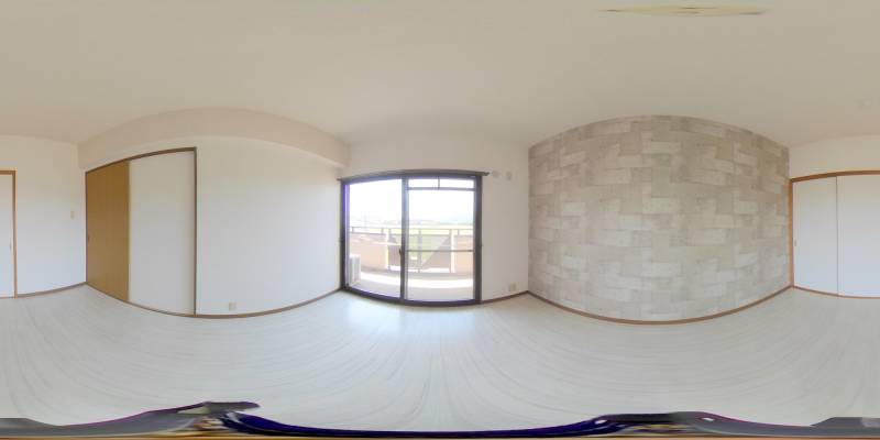 パノラマ画像洋室