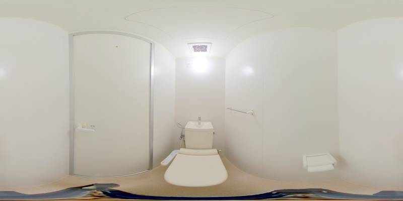 パノラマ画像トイレ