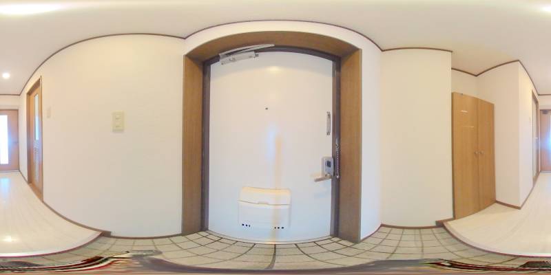 パノラマ画像玄関