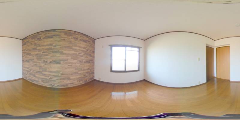 パノラマ画像洋室